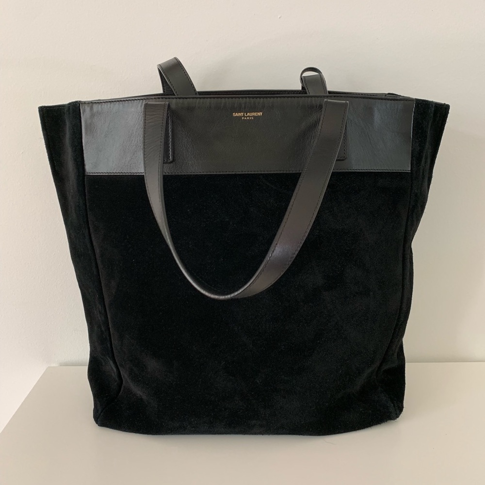 Saint Laurent Reversible  North South Shopper Tote - Picture 3 of 6
